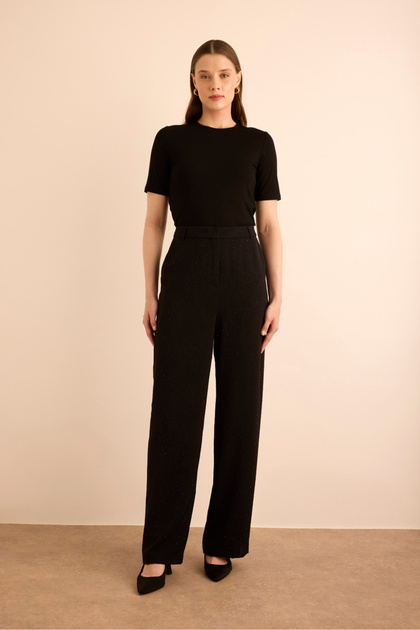 Stone Pasted Woven Trousers