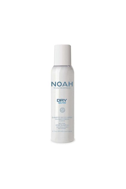 Șampon uscat fără apă, cu amidon de tapioca și nucă de cocos, Neutru, Noah, 200 ml