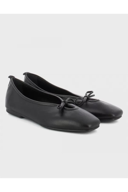 GENUINE LEATHER BLACK SHOES