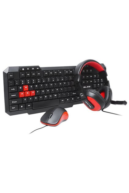 Set de gaming 3 in 1, BLOW V3, Tastatura + mouse + casti