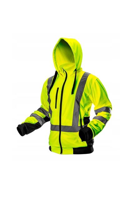 Hanorac de lucru, reflectorizant, galben, model Visibility, marimea M/50,