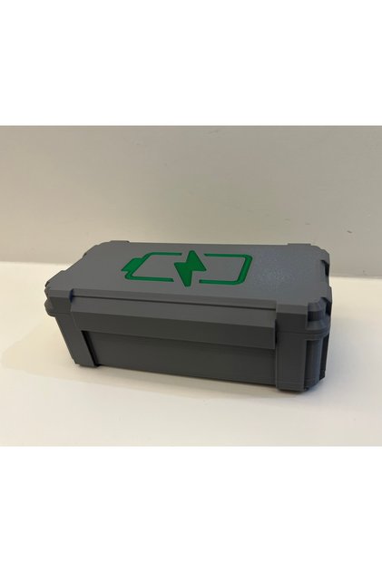 🔋Pil Saklama Kutusu – 24 Adet AA & 25 Adet AAA Pil Kapasiteli, Taşınabilir Yüksek Kalite kutu