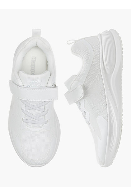 Girls' Logo Detail Sports Shoes with Hook and Loop Closure