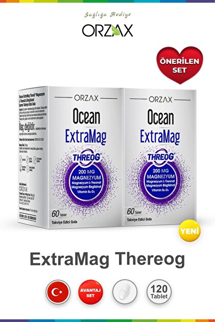 Orzax Ocean Extramag Threog 60 Tablet 2 Adet - Fiyatı, Yorumları