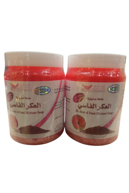 صابونية العكر الفاسي كويت شوب 500 جرام قطعتين