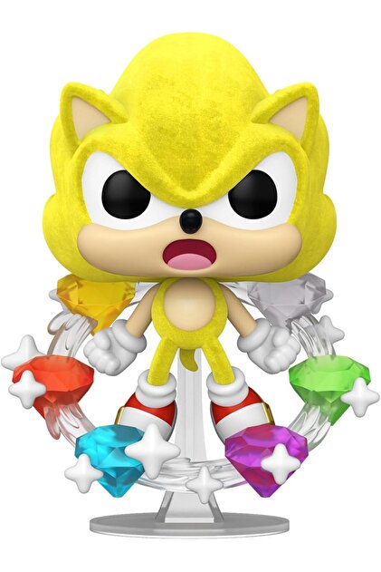 Funko POP! Plus: Sonic - Super Sonic With Emeralds - Sonic the
