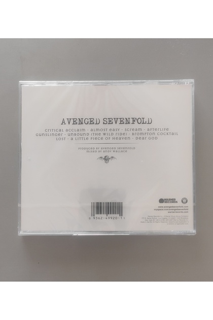 Avenged Sevenfold サイン入り CD Warner Music Avenged Sevenfold - Avenged Sevenfold CD (Yeni