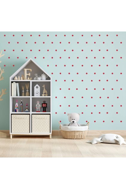 240 Pieces Round - Polka Dot Sticker in 2.5cm Size
