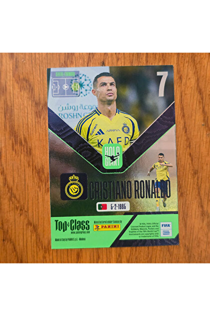 Panini Top Class Holo Giant Cristiano Ronaldo Oyun Kartı - Fiyatı