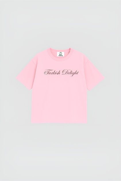 Turkish Delight Printed Y2K Oversize Summer T-Shirt