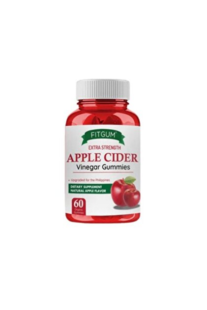 eden glutathione Fitgum Extra Strength Apple Cider Vinegar 60 Organic Gummies- Trendyol