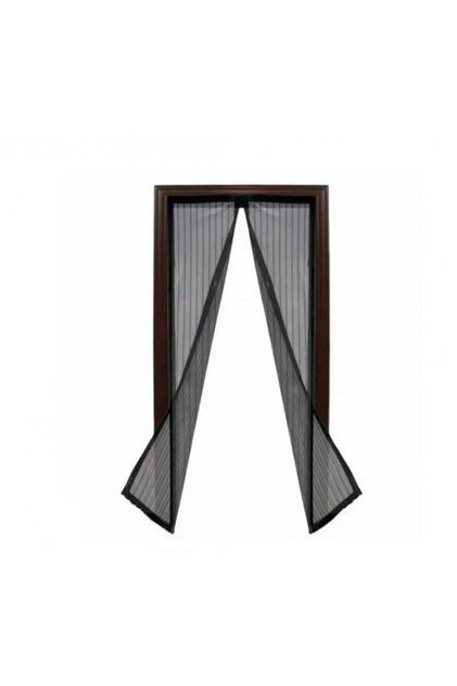 Plasă de ușă anti-insecte, cu închidere magnetică, 100 x 210 cm