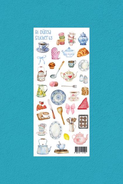 M63 – Çeyiz Alışverişi Sticker Seti