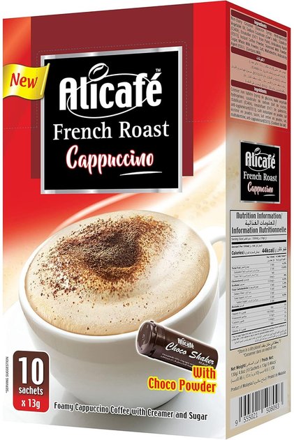 French Roast Cappuccino 10 x 13g