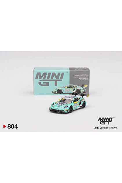 mini gt 1/64 Porsche 911 GT3 R HubAuto Racing 2023 FIA GT World