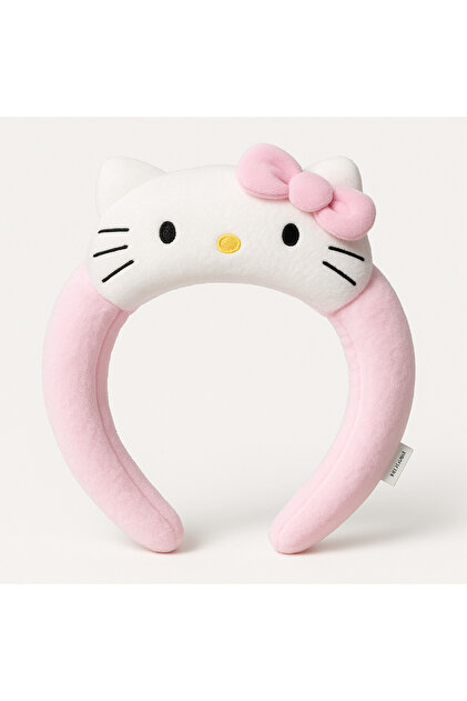 ela777 Karışık Hello Kitty Baskılı Pelüş Kız Çocuk Taç -AKRSTORE