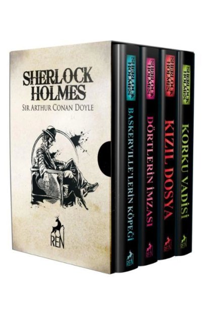 Sherlock Holmes Roman Seti (4 KİTAPLIK KUTULU SET) / / Sir Arthur Conan Doyle