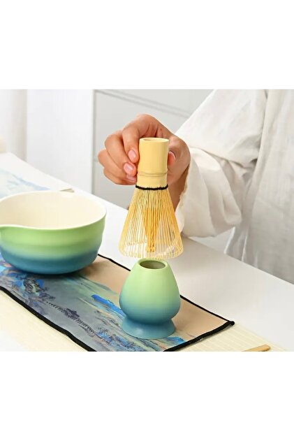 調理器具 macha PERFORLLD Japon Matcha Çayı Seti 7 Parça – Matcha Çırpıcı, Seramik