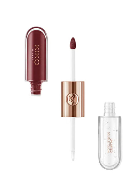 KIKO Milano Unlimited Double Touch Lipstick 103 Natural Rose, 2x3