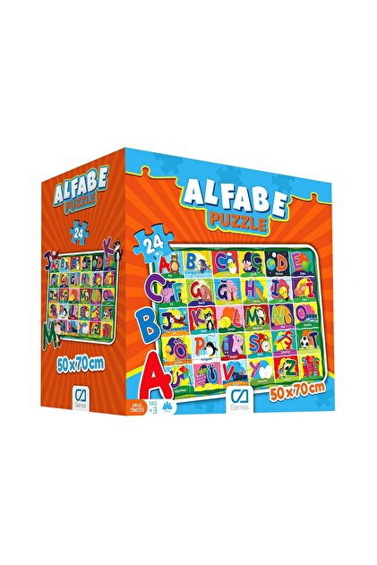 CA Games 5027 Alfabe Yer Puzzle -CA Games - Fiyatı, Yorumları