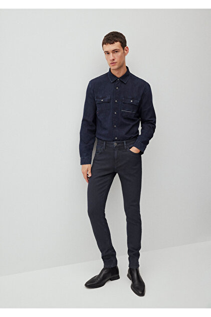 Mavi James Mavi Pro Kaplamalı Mürekkep Mavisi Jean Pantolon