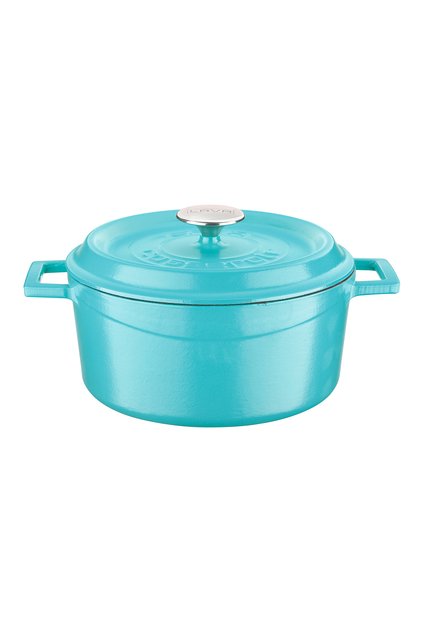 Cast Round Pot Cast Iron Solid Handle Spring Series Diameter(Ø)24cm