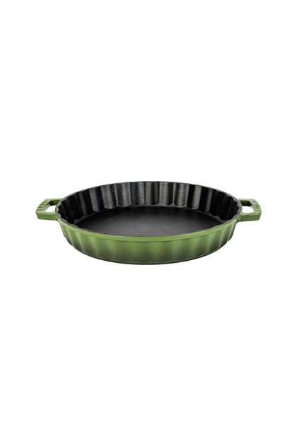 Cast Round Rosto and Oven Tray Cast Iron Solid Double Handle Diameter(Ø)30cm