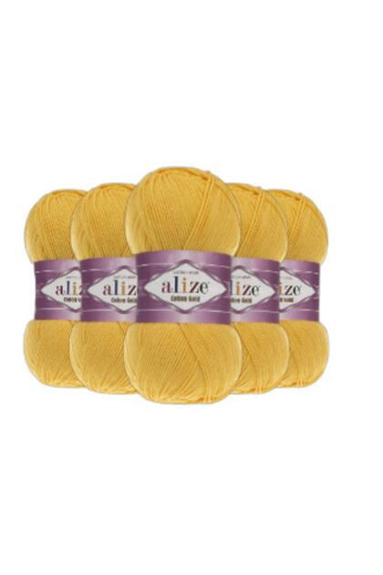 Cotton Gold 216 Dark Yellow 5 Pieces