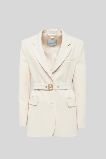 Kadın Blazer Ceket Krem