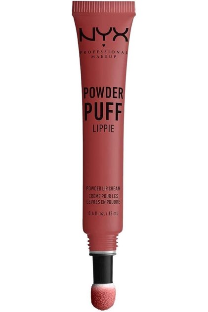 NYX Professional Makeup Powder Puff Lippie Lip Cream, Best Buds 08