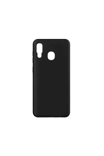 Pouzdro Samsung Galaxy A20e z tekutého silikonu, černé