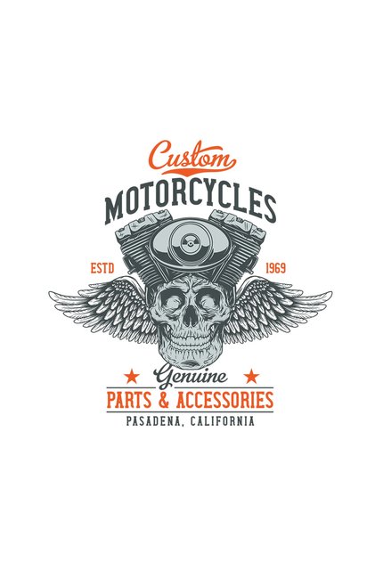 Set de 8 piese, Autocolant Motociclete Personalizate, INOVATIX®. 6 cm