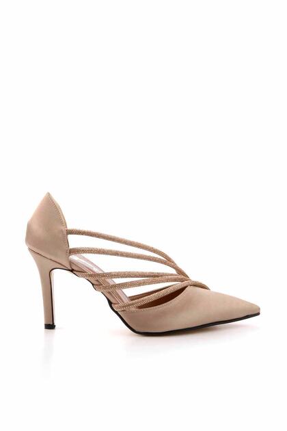 Pantofi rochii de seara pentru femei Nude K01375003038