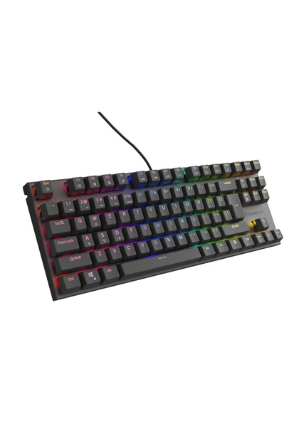 Tastatură mecanică de gaming cu fir Thor 303 TKL RGB Outemu Red Black