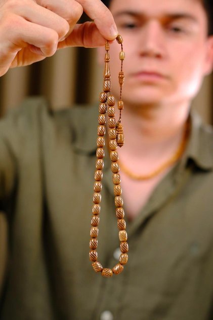 Handcrafted Silver Chakim Stylish and Elegant Design Kuka Prayer Beads