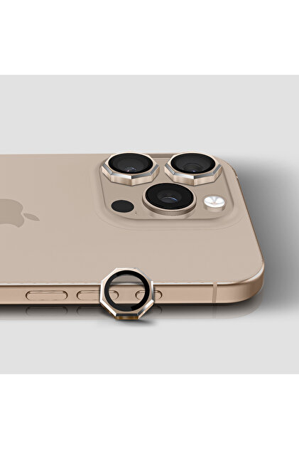 Fibaks iPhone 15 Pro/Pro Max ve 16 Pro/Pro Max Köşeli Sekizgen