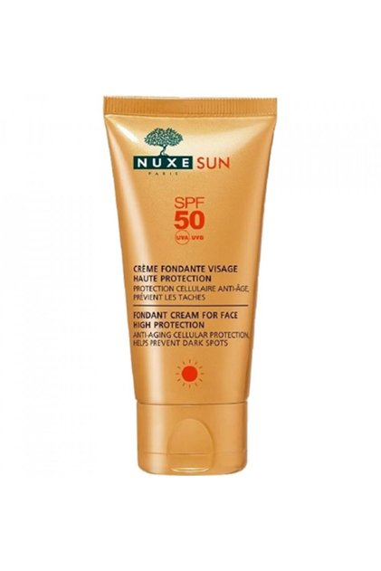 Cremă anti-îmbătrânire pentru față, NUXE Sun SPF 50, 50 ml