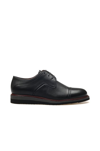 Men's Genuine Leather Classic Shoes 25Y L5528 m Black
