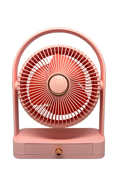 YS2235 Taşınabilir Masaüstü Pembe Usb Fan