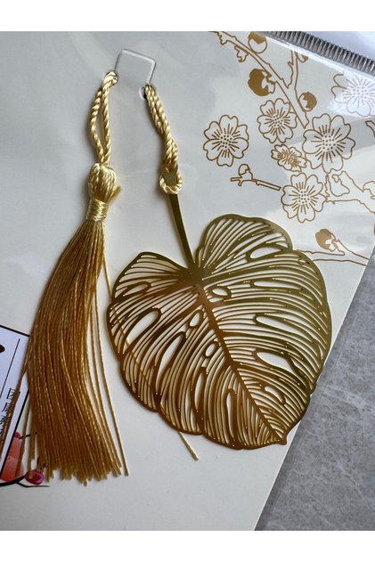 Metal Carved Bookmark, Four Seasons Leaf Holiday Gift Set, Teacher