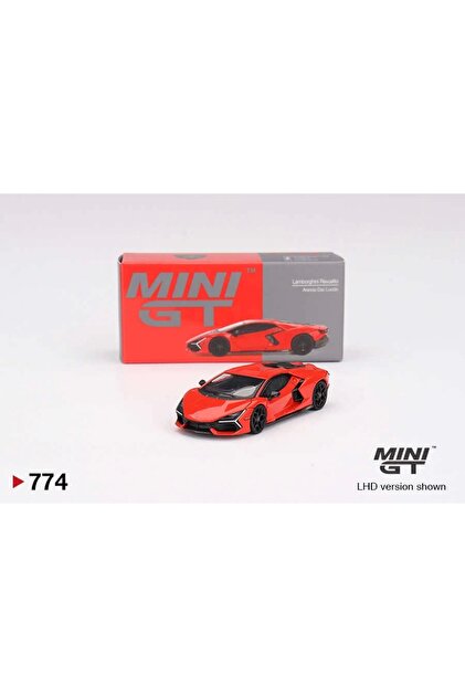 mini gt MGT00774 1/64 Lamborghini Revuelto Arancio Dac Lucido