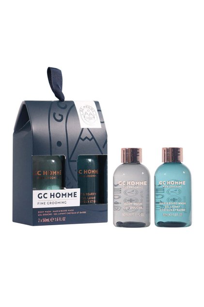 Set cadou Mini Duo, GC Homme Fine Grooming, The Luxury Bathing Company, 2 articole