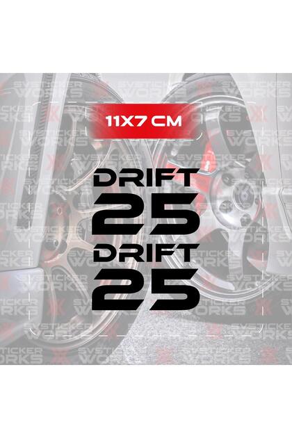 Mondial Drift L 25 Side Grenage Sticker Model Style Sticker Drift 25