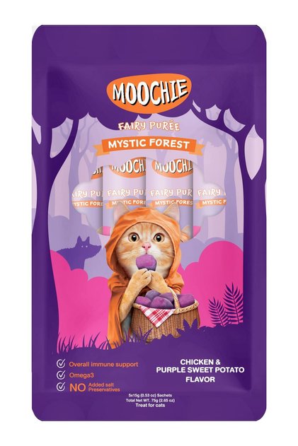 Mystic Forest Chicken & Purple Sweet Potato Flavor 5x15g - pouch Pack of 12
