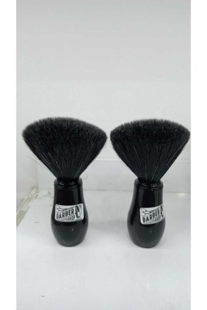 Barbershop Barber Berber Ense Brush Black 2 Pcs