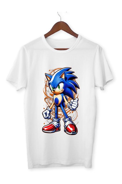 Sonic Kids t Shirt Sonic Unisex Adult T-Shirt
