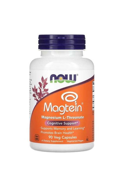 Magtein, Magnesium L-Threonate, 90 Veg Capsules