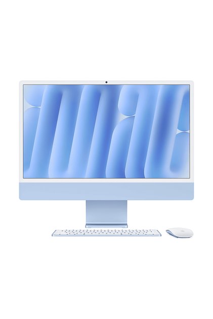 24-inch iMac with Retina 4.5K display: Apple M4 chip with 8‑core CPU and 8‑core GPU, 16GB, 256
