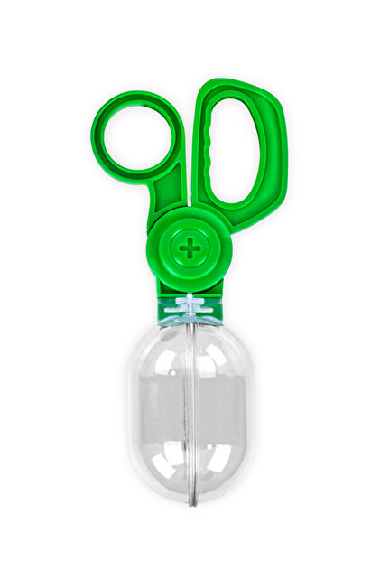 Balloon Scissors | Large Chamber Transfer Scissors | Green