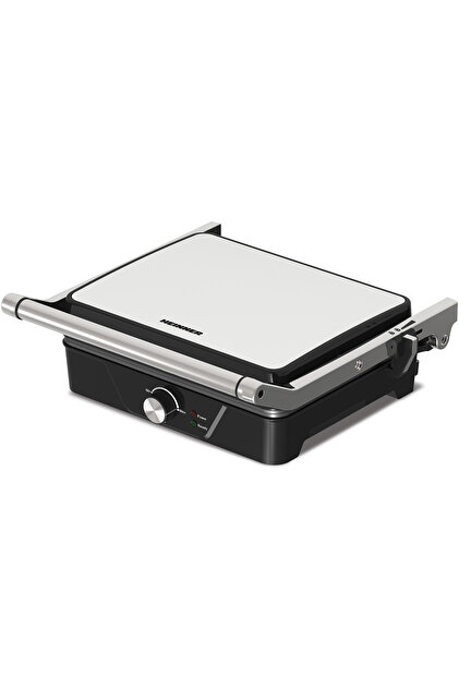 Ηλεκτρική ψησταριά GrillChef HEG-K2000CP, 2000W, σταθερές πλάκες με αντικολλητική επίστρωση
